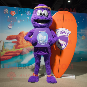 Purple Love Letter mascotte...