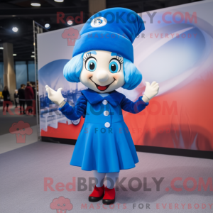 Costume mascotte de Blue...