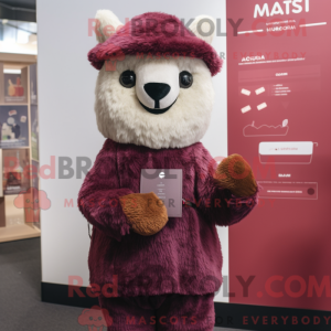 Maroon Alpaca...