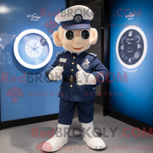 Navy Cupid-maskotdraktfigur...