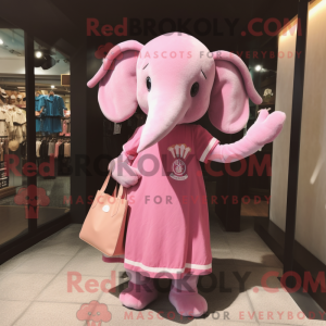 Maskottchenkostüm Rosa...