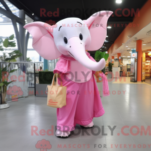 Maskottchenkostüm Rosa...
