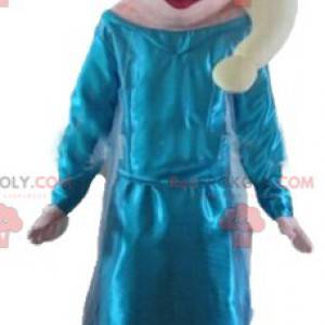 Elsa mascot famous Disney snow princess - Redbrokoly.com