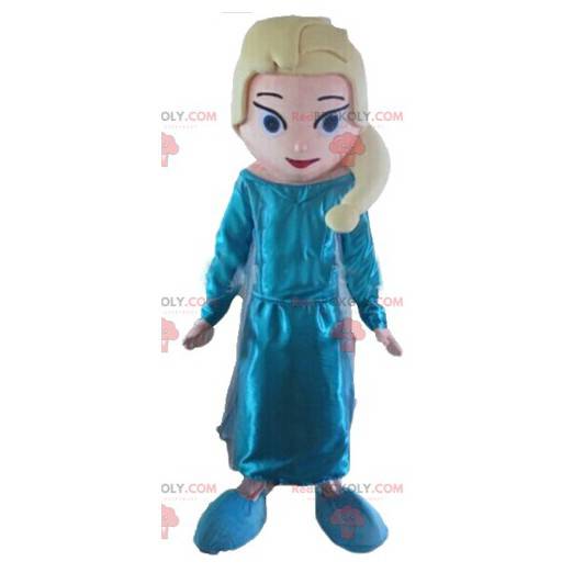 Elsa mascotte famosa principessa della neve Disney -