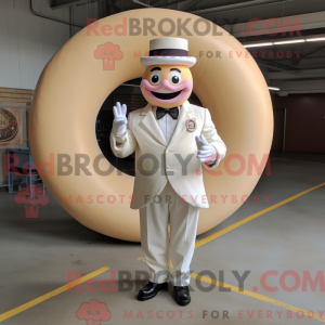 Cream Donut maskot kostume...