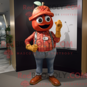 Postava maskota Rust Apple...
