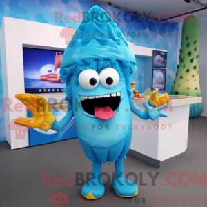 Personaggio mascotte Blue...