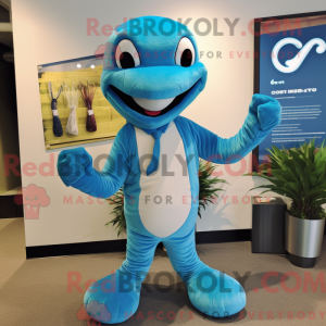 Disfraz de mascota Cyan...