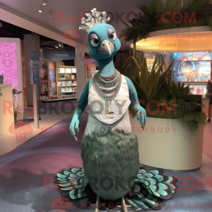 Costume mascotte de Paon...