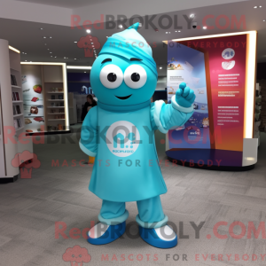 Turkis Momentum maskot...