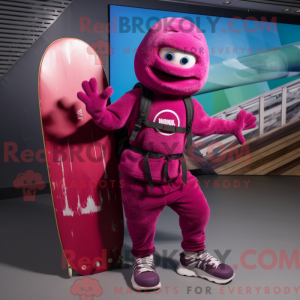 Magenta Skateboard...
