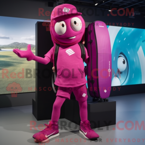 Figura de máscara de skate...