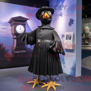 Maskotdraktfigurat Black...