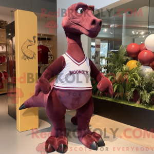 Maroon Brachiosaurus...