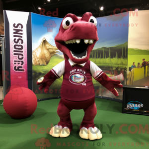 Maroon Brachiosaurus...