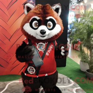 Schwarzer Roter Panda...