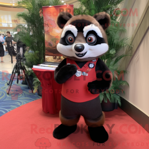 Schwarzer Roter Panda...