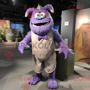 Lavender Demon mascot...