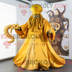 Máscara Gold Kraken com...
