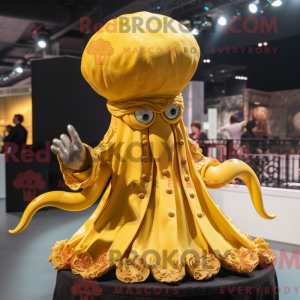 Máscara Gold Kraken com...