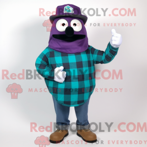 Postava maskota Teal Lilek...