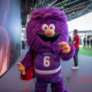 Disfraz de mascota Purple...