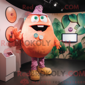 Peach Grape maskot kostume...