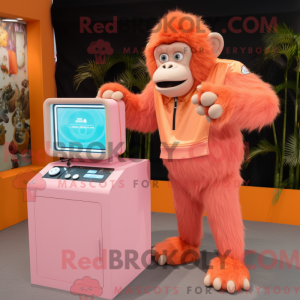 Máscara Peach Gorilla com...