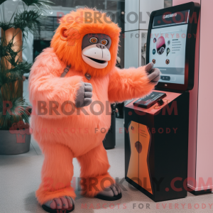 Máscara Peach Gorilla com...