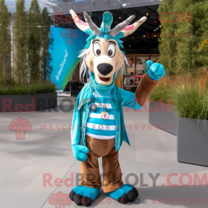 Costume mascotte de Gazelle...