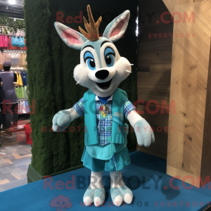 Turquoise Gazelle mascot...