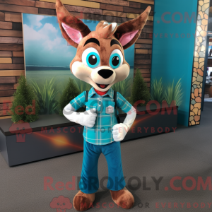 Turquoise Gazelle mascot...
