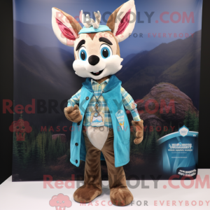 Turquoise Gazelle mascot...
