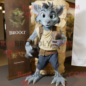 Oliven Gargoyle maskot...