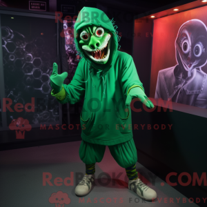 Postava maskota Green Evil...
