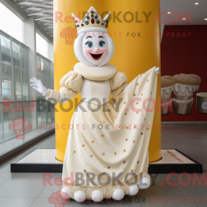 Cream Queen mascottekostuum...