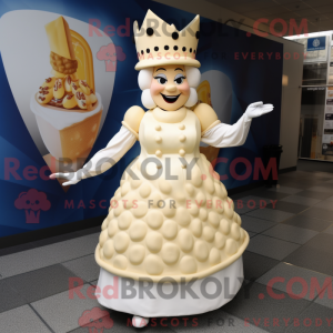 Maskotdraktfigure Cream...