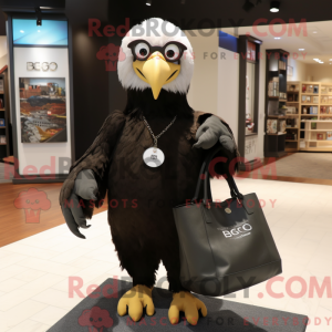 Black Bald Eagle maskerad...