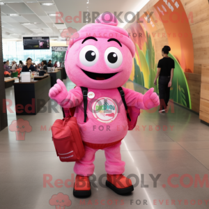 Disfraz de mascota Pink...