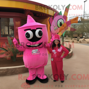 Pink Enchiladas maskot...
