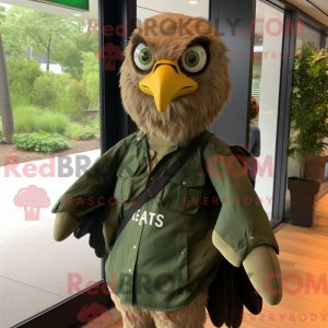 Olive Haast S Eagle maskot...