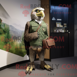 Olive Haast S Eagle maskot...