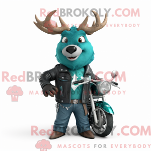 Postava maskota Teal Elk...