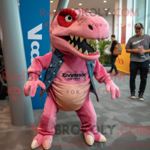 Disfraz de mascota Pink T...