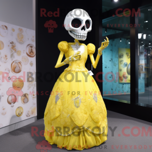 Disfraz de mascota Calavera...