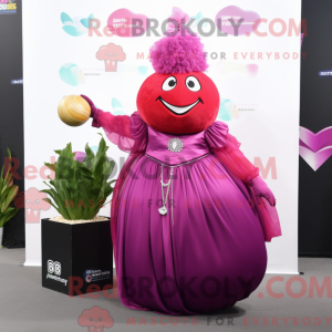 Máscara Magenta Beet com...