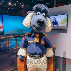 Navy Shepard S Pie maskot...
