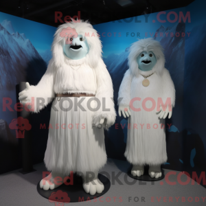 Costume de mascotte de yéti...