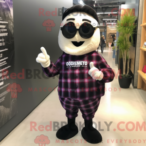Black Onion mascottekostuum...