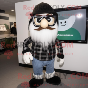 Black Onion mascot costume...